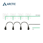 Picture of 4-Pin PWM Fan Splitter Cable Arctic ACCBL00007A