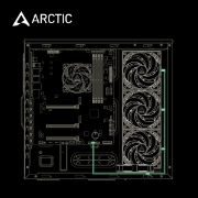 Picture of 4-Pin PWM Fan Splitter Cable Arctic ACCBL00007A