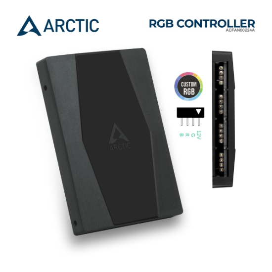 სურათი RGB კონტროლერი ARCTIC ACFAN00224A 4-Pin 12 V-G-R-B