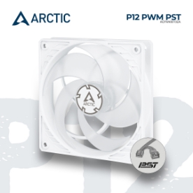 Picture of Case Cooler ARCTIC P12 PWM PST ACFAN00132A 120MM WHITE