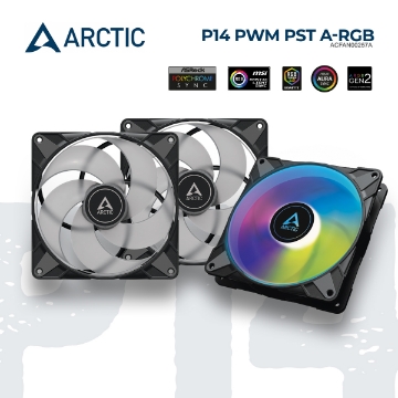 Show details for Case Cooler ARCTIC P14 PWM PST A-RGB ACFAN00258A BLACK Picture of Case Cooler ARCTIC P14 PWM PST A-RGB ACFAN00258A BLACK