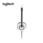 Picture of Headset LOGITECH H150 L981-000350 2x 3.5mm With mic WHITE 
