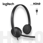 Picture of HEADSET LOGITECH H340 L981-000475 USB 1.8M BLACK