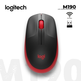 Picture of WIRELESS MOUSE LOGITECH M190 L910-005908 RED
