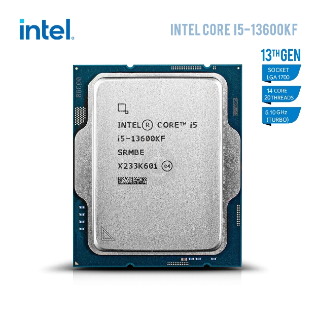 Picture of PROCESSOR INTEL CORE i5-13600KF 24MB CACHE 5.10GHZ TRAY