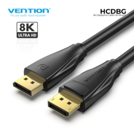 Picture of 8K DISPLAYPORT CABLE VENTION HCDBG 1.5M BLACK