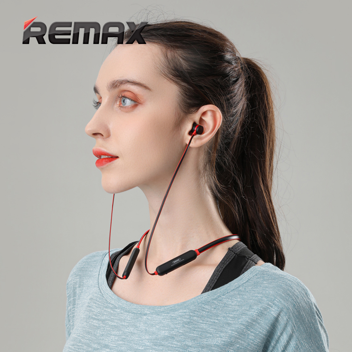 gITec Online Shop -Headphone Remax RX-S100 Wireless V5.0 Neck-Band
