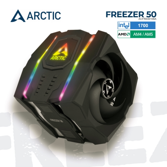 სურათი პროცესორის ქულერი Arctic Freezer 50 ACFRE00065A A-RGB