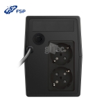 Picture of UPS FSP FP 800 PPF4800417 800VA/480W LINE INTERACTIVE AVR BLACK