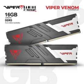 Picture of MEMORY PATRIOT VIPER VENOM PVV516G560C40K 16GB DDR5 5600MHZ