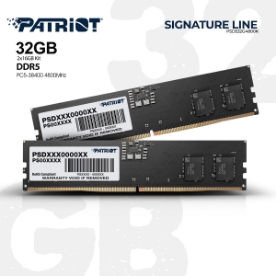 Picture of მეხსიერება PATRIOT SIGNATURE LINE PSD532G4800K 32GB DDR5 4800MHZ
