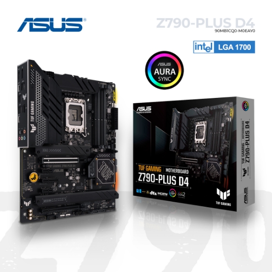 Picture of MOTHERBOARD  ASUS TUF GAMING Z790-PLUS D4 90MB1CQ0-M0EAY0 LGA1700