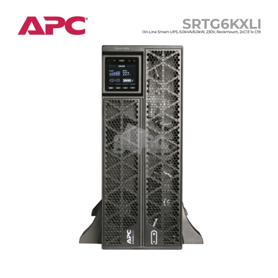 სურათი უწყვეტი კვების წყარო APC SMART-UPS RT SRTG6KXLI 6KVA/6.0KW