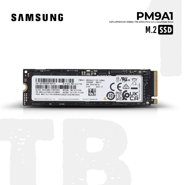 Picture of SSD SAMSUNG PM9A1 MZVL21T0HCLR-00B0 1TB M.2 PCIE GEN4