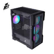 Picture of CASE 1STPLAYER TRILOBITE T3 T3-BK-4F1 Mini-Tower BLACK