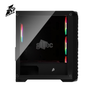 Picture of CASE 1STPLAYER TRILOBITE T5 T5-BK-4F1 Mini-Tower BLACK