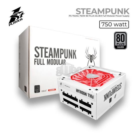 Picture of Power Supply 1STPLAYER STEAMPUNK PS-750AX 750W 80PLUS SILVER