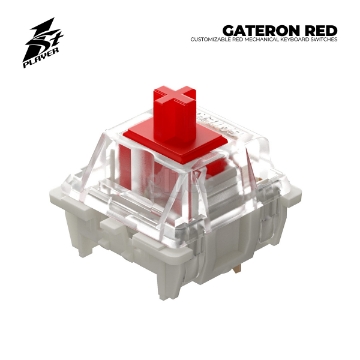 Show details for SWITCHES 1STPLAYER MECHANICAL GATERON RED Picture of SWITCHES 1STPLAYER MECHANICAL GATERON RED