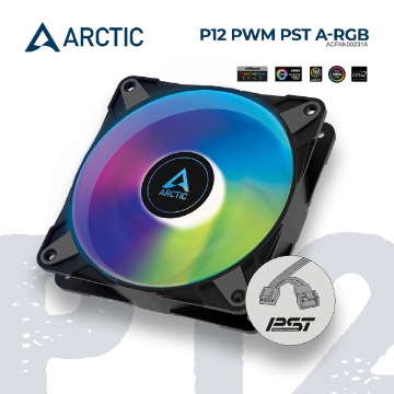 Show details for CASE FAN ARCTIC P12 PWM PST A-RGB ACFAN00231A BLACK Picture of CASE FAN ARCTIC P12 PWM PST A-RGB ACFAN00231A BLACK