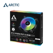 Picture of CASE FAN ARCTIC P12 PWM PST A-RGB ACFAN00231A BLACK