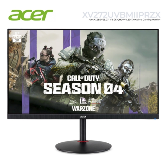 Picture of MONITOR ACER Nitro XV272UVBMIIPRZX UM.HX2EE.V23 27" 2K QHD IPS 170Hz 1ms