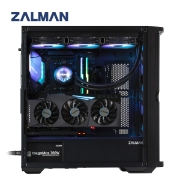 სურათი ქეისი ZALMAN Z10 PLUS MID TOWER BLACK