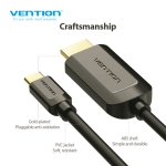 Picture of TYPE C TO HDMI კაბელი VENTION CGUBG 1.5M BLACK