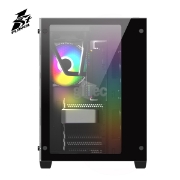 Picture of CASE 1STPLAYER MEGAVIEW MV7 MV7-BK Midi-Tower BLACK