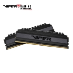 Picture of მეხსიერება PATRIOT VIPER 4 BLACKOUT 32GB (2X16GB) DDR4 3600MHZ PVB432G360C8K