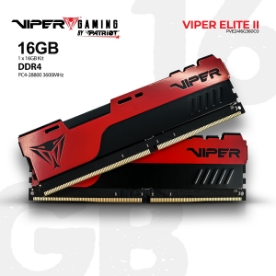 Picture of MEMORY PATRIOT Viper Elite 2 PVE2416G360C0 16GB DDR4 3600MHz