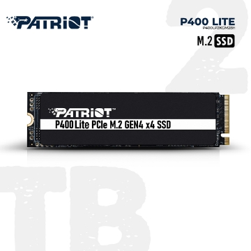 დეტალურის ჩვენება SSD PATRIOT P400 LITE P400LP2KGM28H 2TB M.2 2280 PCIE სურათი SSD PATRIOT P400 LITE P400LP2KGM28H 2TB M.2 2280 PCIE