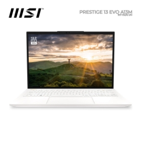 Picture of Notebook MSI PRESTIGE 13 EVO A13M 9S7-13Q112-210 13.3" IPS FHD+ 60HZ I7-1360P 16GB DDR5 1TB SSD M.2 Pure White
