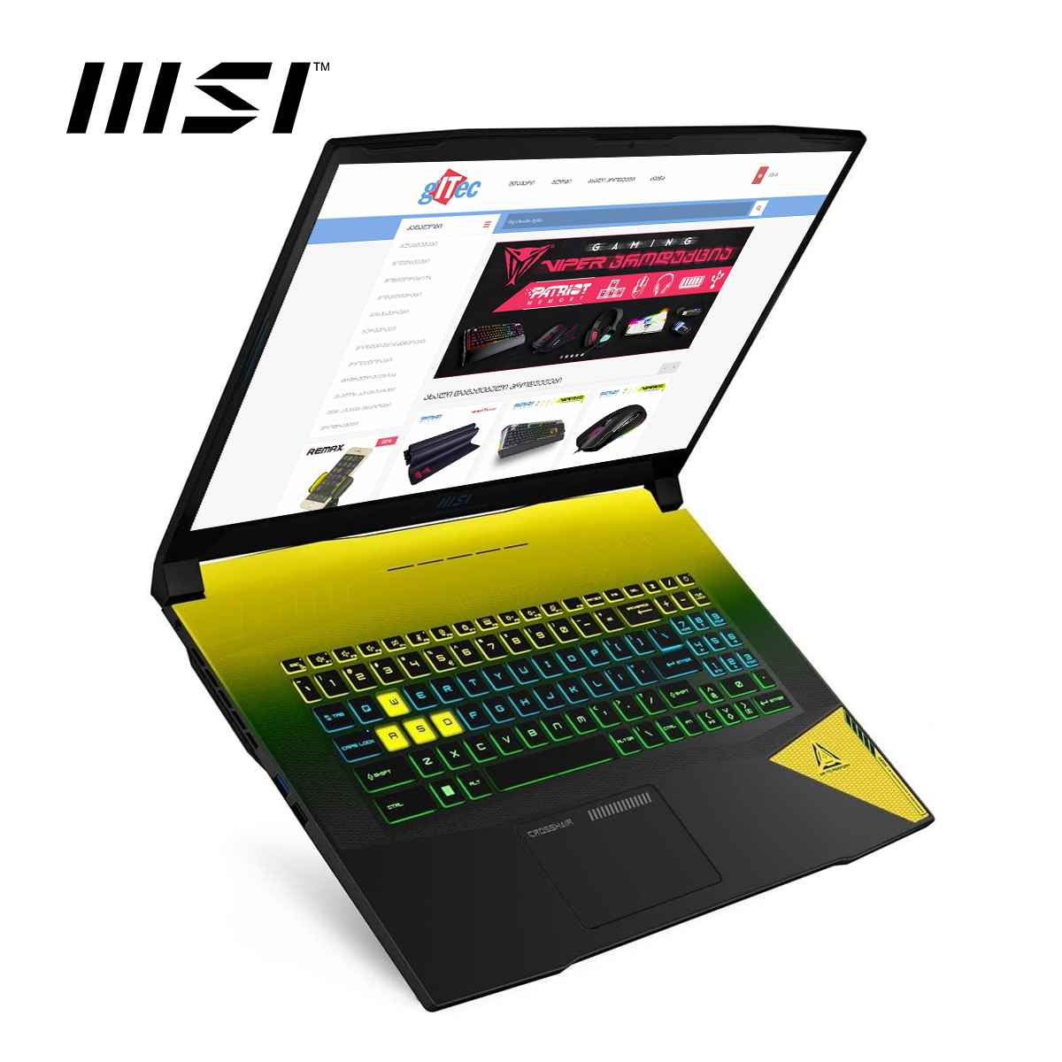 gITec Online Shop -MSI Crosshair 17 B12UEZO 9S7-17L354-635