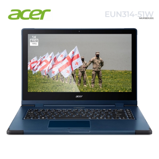 Picture of Notebook ACER ENDURO URBAN N3 RUGGED NR.R18ER.00G EUN314-51W 14" IPS FHD I7-1165G7 16GB DDR4 512GB SSD M.2 Denim Blue