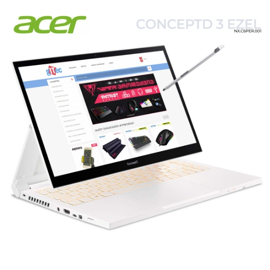 Picture of Notebook ACER ConceptD 3 Ezel NX.C6PER.001 14" FHD IPS i5-11400H DDR4 16GB RTX 3050Ti 4GB 512GB PCIe SSD 