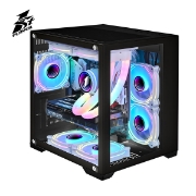 Picture of Case 1STPLAYER MV5 MV5-BK Black Mini-Tower Gaming Case