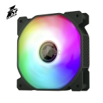 Picture of CASE FAN 1STPLAYER FIS-BK A-RGB WITH CONTROLLER & REMOTE CONTROL BLACK