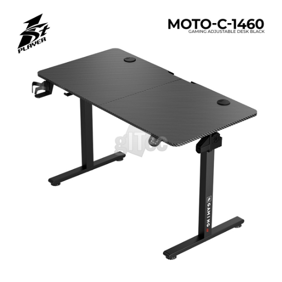 სურათი Gaming მაგიდა 1STPLAYER OTO-C 1460 Black