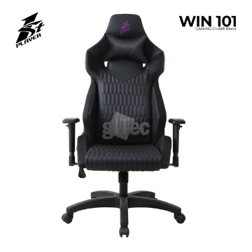 Show details for GAMING CHAIR 1STPLAYER WIN101-BK BLACK Picture of GAMING CHAIR 1STPLAYER WIN101-BK BLACK