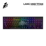 Picture of KEYBOARD 1STPLAYER LANG MK8 TITAN RGB MECHANICAL GATERON RED SWITCHES
