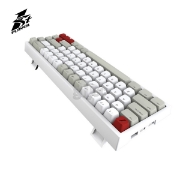 Picture of KEYBOARD 1STPLAYER LANG MK680 MK680W-YLPRO/SW RGB MECHANICAL GATERON YELLOW PRO SWITCHES