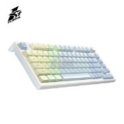 Picture of KEYBOARD 1STPLAYER CLEAR Gi80 GI80-GT-SLPro/SW RGB MECHANICAL GATERON Silver PRO 2 SWITCHES