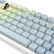 Picture of KEYBOARD 1STPLAYER CLEAR Gi80 GI80-GT-SLPro/SW RGB MECHANICAL GATERON Silver PRO 2 SWITCHES