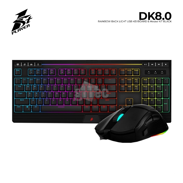 Picture of GAMING COMBO 1STPLAYER DK8.0 KEYBOARD MOUSE