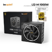 Picture of POWER SUPPLY BE QUITE PURE POWER 12 M L12-M-1000W 1000W 80PLUS GOLD FULL MODULAR