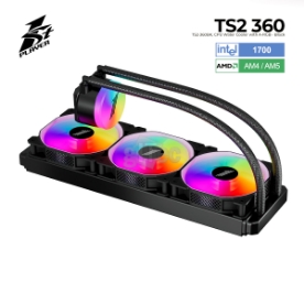 Picture of Liquid Cooler 1STPLAYER THUNDERSTORM TS2 360 TS2-360BK A-RGB BLACK