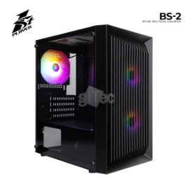 Picture of CASE 1STPLAYER BS-2 BS-2-3F1-BK MINI TOWER Black