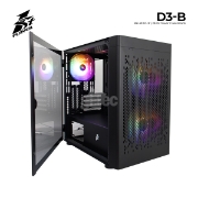 Picture of CASE 1STPLAYER D3-B D3-B-BK-2F1P-1F1 Midi Tower Black