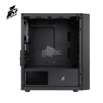 Picture of ქეისი 1STPLAYER D3-B D3-B-BK-2F1P-1F1 Midi Tower Black