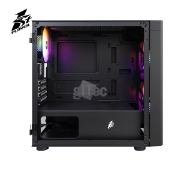 Picture of CASE 1STPLAYER D3-B D3-B-BK-2F1P-1F1 Midi Tower Black